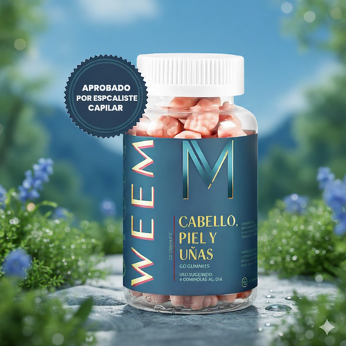 Gominolas para el cabello, la piel y las uñas